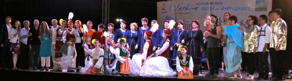 The finale at Fethiye's World Music Festival